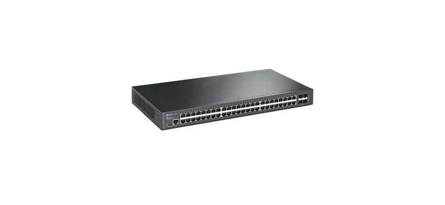 TP-Link 48 Port Gigabit with 4 Port SFP Layer 2/4 SNMP Managed Switch