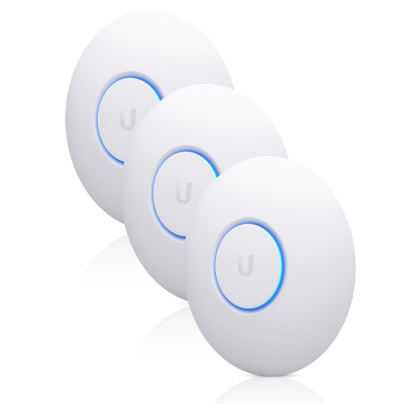 Ubiquiti UniFi Nano HD Indoor WiFi 5 POE Access Point (2033Mbps AC) - Pack of 3