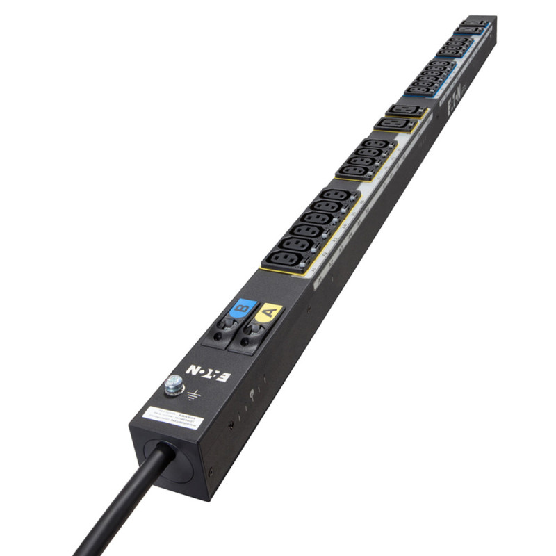 24 Way 20 x C13, 4 x C19 IEC, Basic PDU, 32A IEC60309 Plug