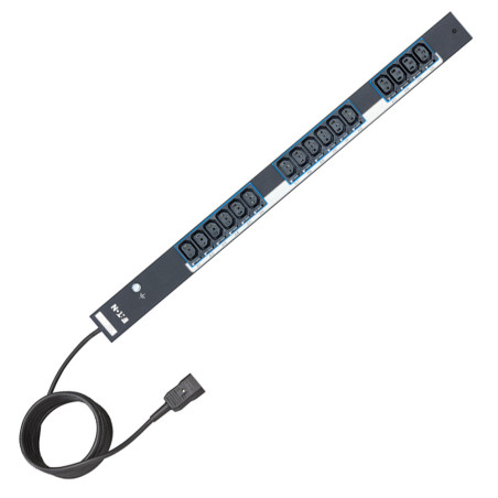 16 Way C13 IEC Basic PDU, IEC C20 Plug