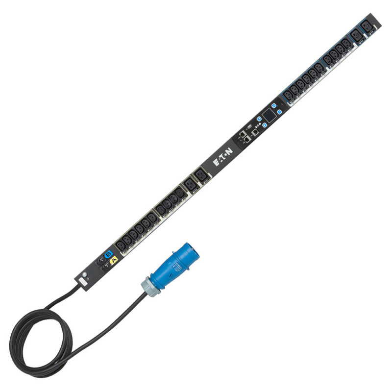Eaton Metered Outlet G3 24 Way 20 x C13, 4 x C19 IEC Metered Outlet PDU, 32A IEC60309 Plug