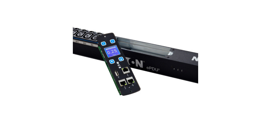 Eaton Metered Outlet G3 24 Way 20 x C13, 4 x C19 IEC Metered Outlet PDU, IEC C20 Plug
