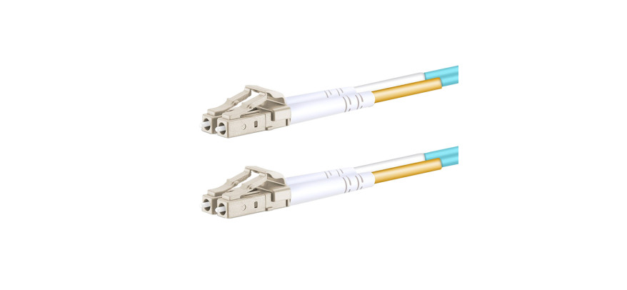 Infinium LC-LC Duplex OM3 Multimode 2mm Aqua LSZH Patch Cord