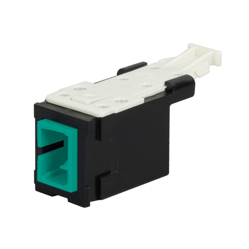 Ortronics Infinium HDJ SC Simplex AQUA Fibre Module