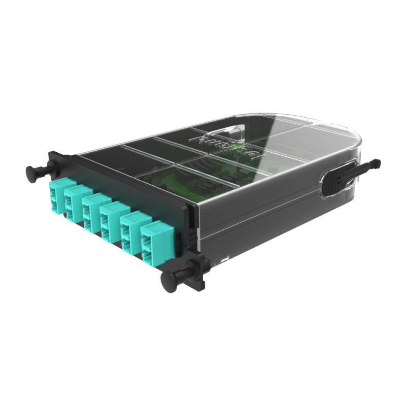 Ortronics Infinium High Density 12 Fibre OM3 LC Duplex Splice Cassette Tier 3