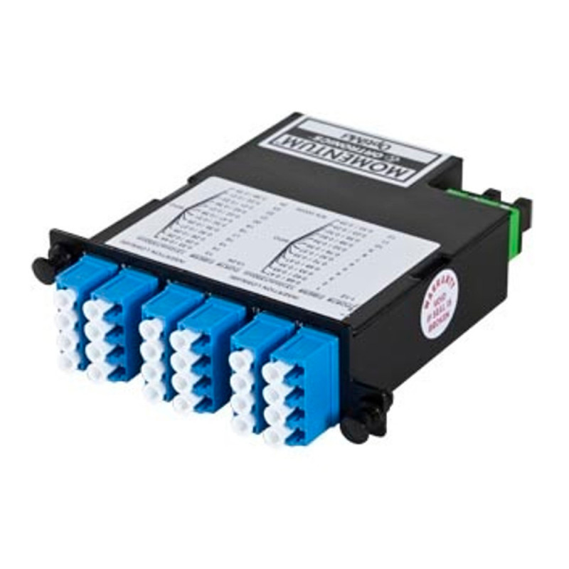 Ortronics Infinium High Density 24 Fibre OM4 2xMPO(M) to LC Quad Cassette Tier 3 A