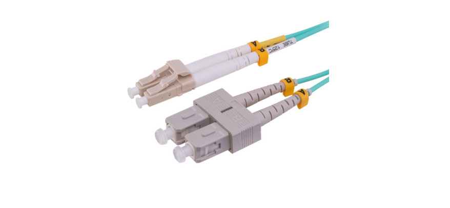 Trident Data LC-SC OM4 Multimode Duplex Patch Lead