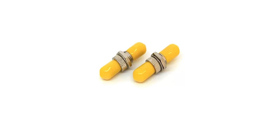 Trident Data ST SM Simplex Adaptor Yellow Caps