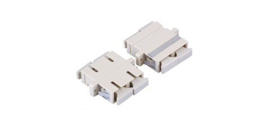 Trident Data SC MM Duplex Adaptor Beige