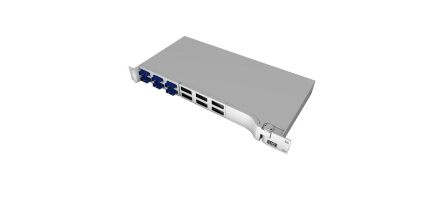 Draka UC-Connect 48 Fibre LC Duplex SM Adaptors Only PSP Splice Shelf