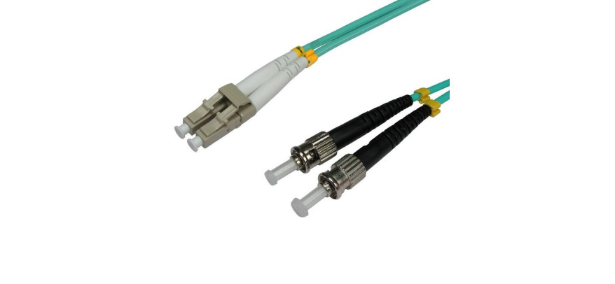 Trident Data LC-ST OM4 Multimode Duplex Patch Lead