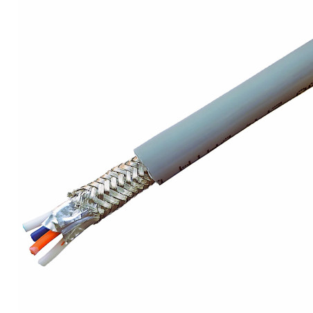 Alternative to Belden 9842 – Individually Screened + Braid 2‑Pair 24 AWG LSZH 600v