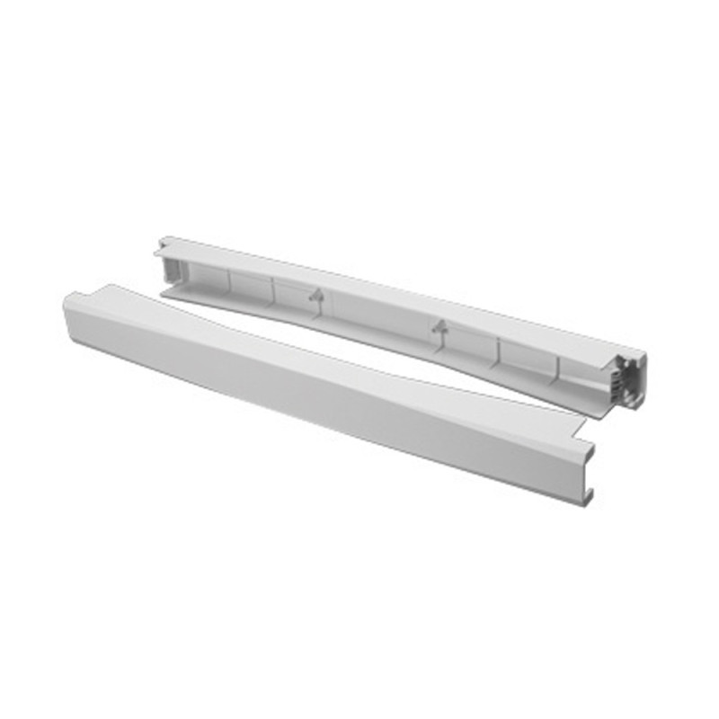 Tool-Less Snap Filter 19" 1U - White