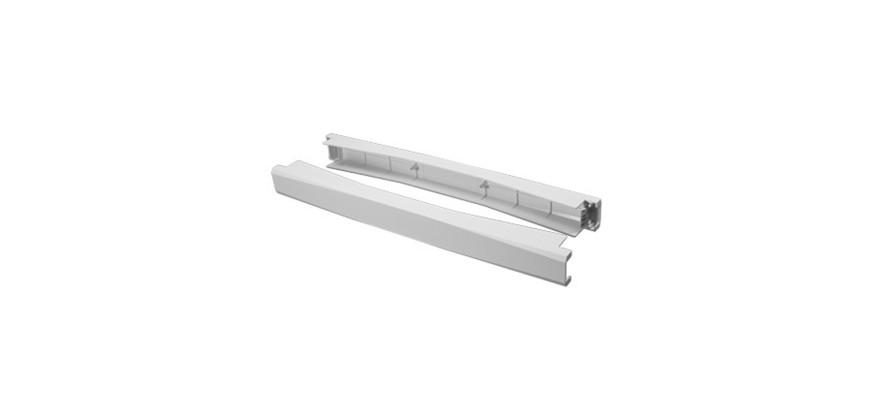 Tool-Less Snap Filter 19" 1U - White
