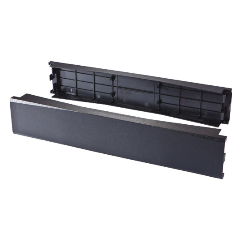 Tool-Less Snap Filter 19" 2U - Black