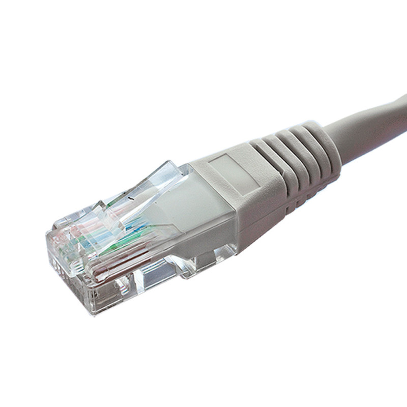 Cat5e UTP LSZH Grey Patch Lead  | Dunasfern