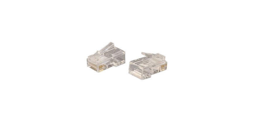 Speedy Pass Through Cat6 Plug — Trident Data RJ45 Crimp | Dunasfern