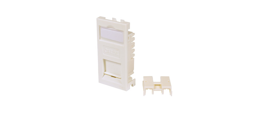 Trident Data Cat5e UTP Euro Module – RJ45 Jack | Dunasfern