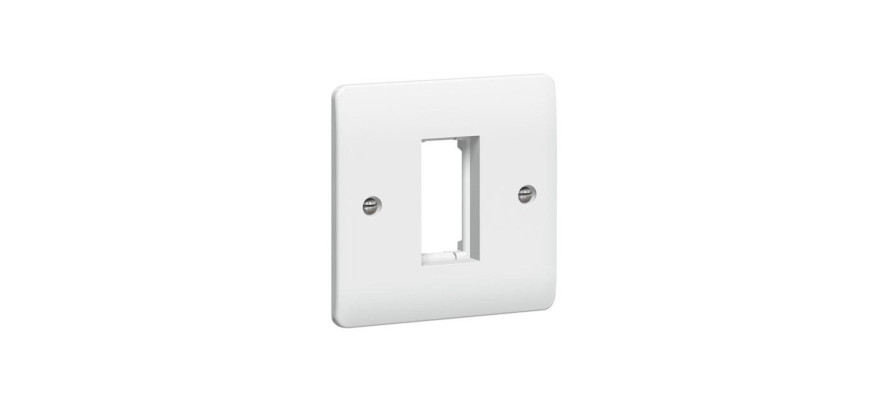 Ortronics Synergy Single Gang One Module Faceplate