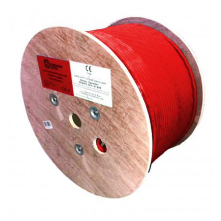 Cat7a S/FTP LSZH Ethernet Cable Orange 305m Reel | Trident Data