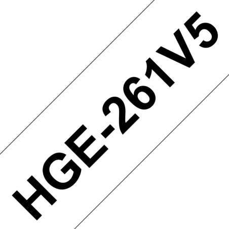 Brother High Grade Tapes 36mm Black on White 5PK