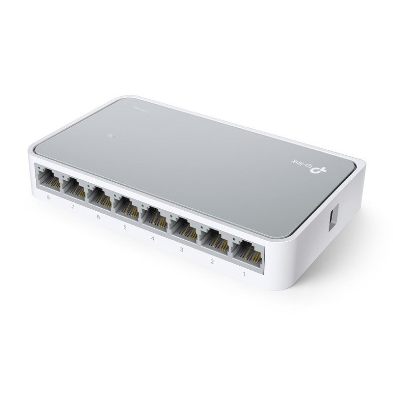 TP-Link 8 Port 10/100Base-TX Desktop Fast Ethernet Switch