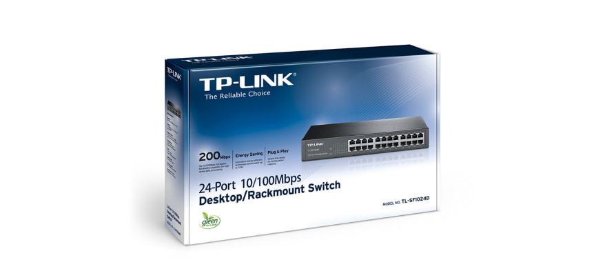 TP-Link 24 Port 10/100/1000Mbps Desktop Gigabit Switch