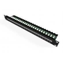 Draka UC-Connect Cat5e UTP 1U 24 Port Right Angled Patch Panel 