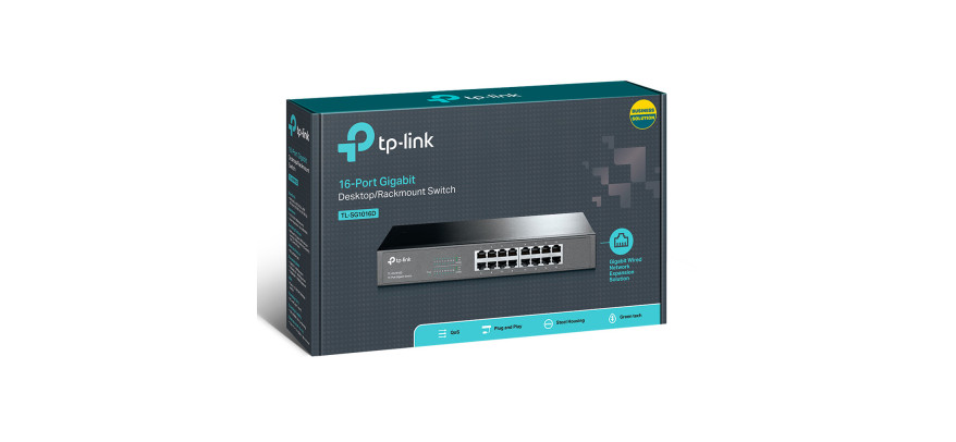 TP-Link16 Port 10/100/1000Mbps Desktop Gigabit Switch