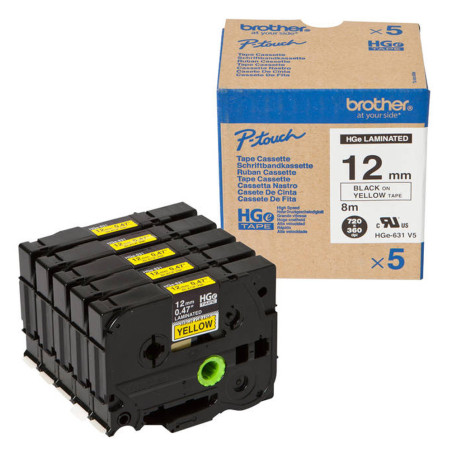 Brother High Grade Tapes (5PK)