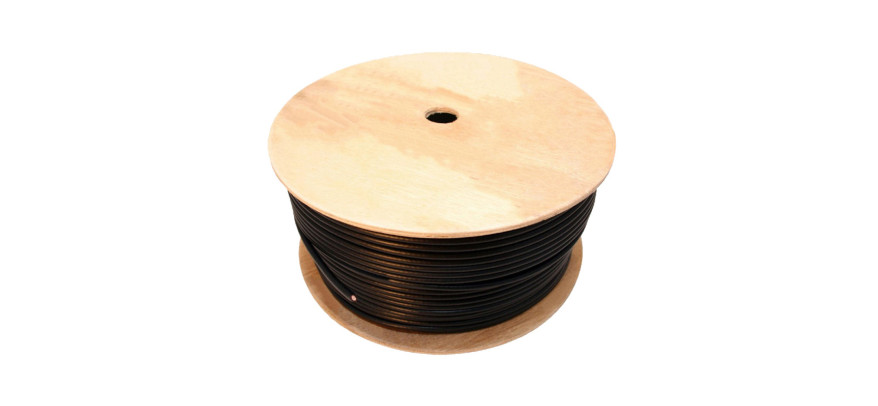 CT100 Shotgun 75 Ω Twin Coaxial Cable – 100 m Black | Dunasfern