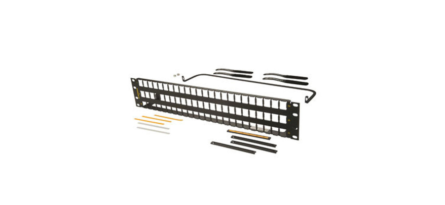 Ortronics Clarity 24/48/72 Port Unloaded Flat HDJ Jack Patch Panel