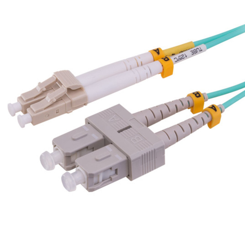 Trident Data LC-SC OM3 Multimode Duplex Patch Lead