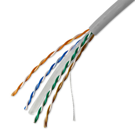 Trident Data Cat6 UTP PVC Cable – 305 m Grey | Dunasfern