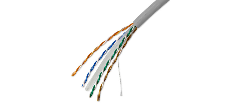 Trident Data Cat6 UTP PVC Cable – 305 m Grey | Dunasfern