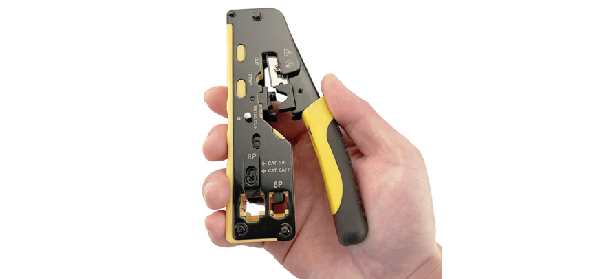 RJ45 Speedy Plug Crimp Tool | Dunasfern