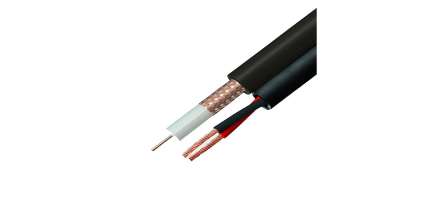 RG59 Shotgun 75 Ω Shotgun LSF Coaxial Cable – 100 m Black | Dunasfern