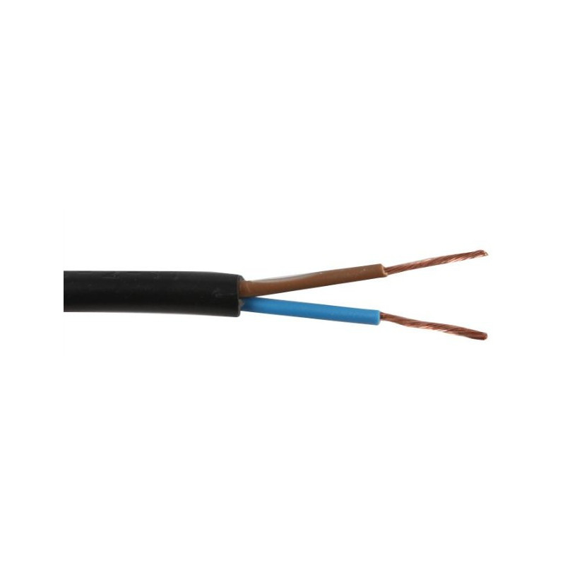 0.75 mm 2182Y Voice Cable – Black 100 m Reel | Dunasfern