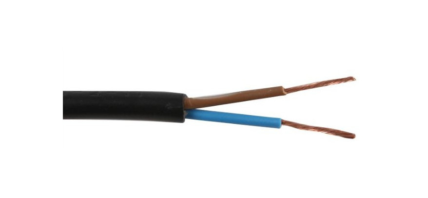 0.75 mm 2182Y Voice Cable – Black 100 m Reel | Dunasfern