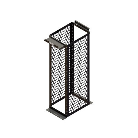 Mighty Mo MM20 20″ Channel Rack – 30″ Deep, 45 RU  | Ortronics