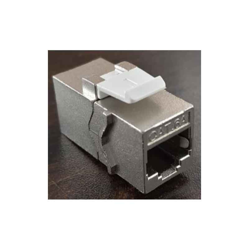 Cat6a FTP RJ45 Inline Coupler | Shielded | Trident Data