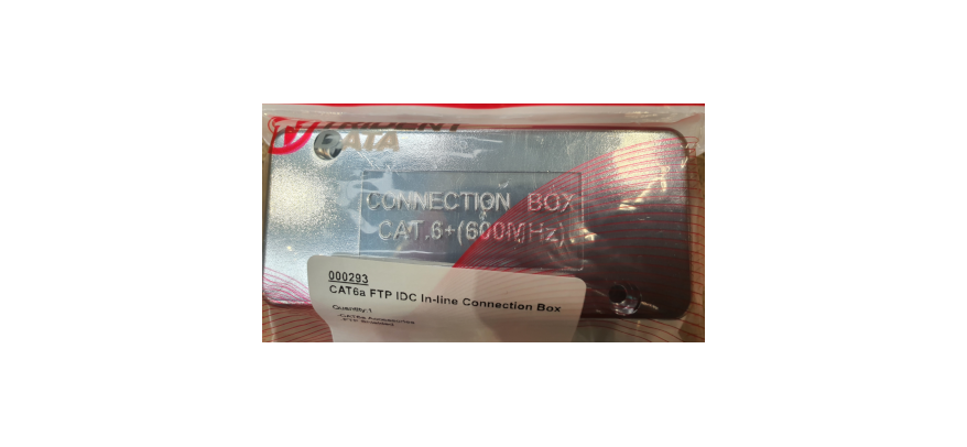 Cat6a FTP IDC Inline Connection Box | Shielded Junction Box | Trident