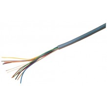 9538 Equivalent Eight Core Foil Screened 24AWG LSF White
