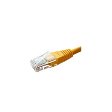 Trident 0.5m Cat5e UTP PVC Yellow Patch Lead