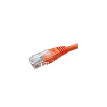 Trident 0.5m Cat5e UTP PVC Orange Patch Lead