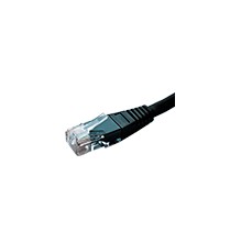 Trident 1m Cat5e UTP PVC Black Patch Lead