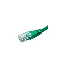 Trident 0.5m Cat6 UTP PVC Green Patch Lead