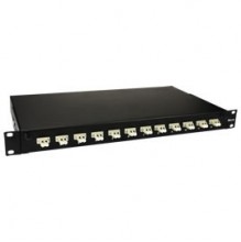 Trident 4 Way (2 Duplex) LC MM Patch Panel