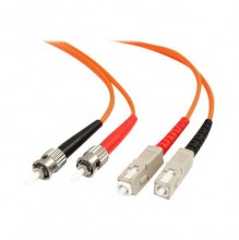 Trident 1m ST-SC OM1 Multimode Duplex Patch Lead