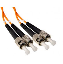 Trident 1m ST-ST OM1 Multimode Duplex Patch Lead